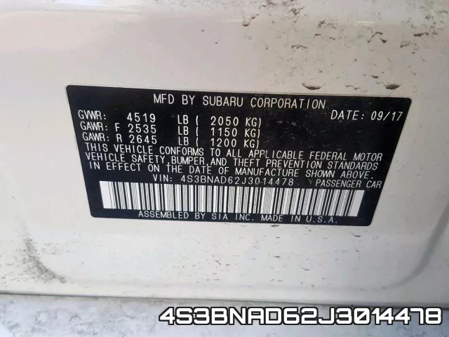 4S3BNAD62J3014478 фото 2