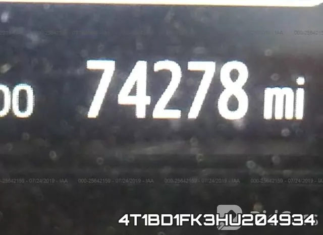 4T1BD1FK3HU204934 фото 8