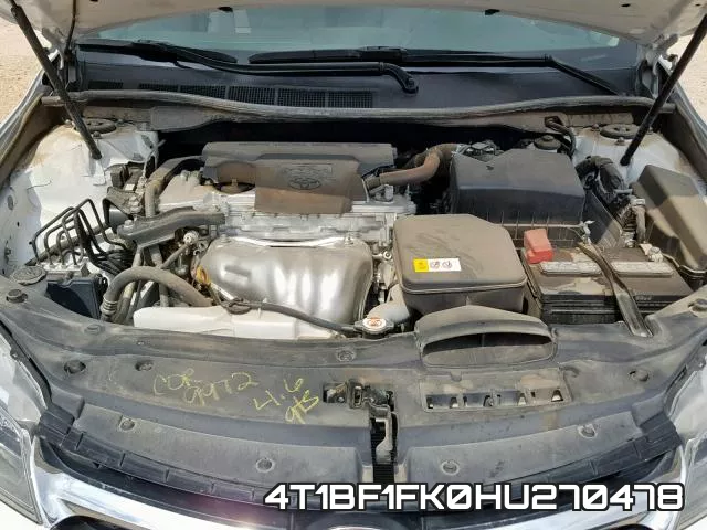 4T1BF1FK0HU270478 фото 8