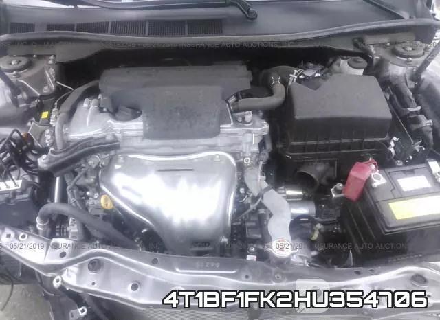 4T1BF1FK2HU354706 фото 2