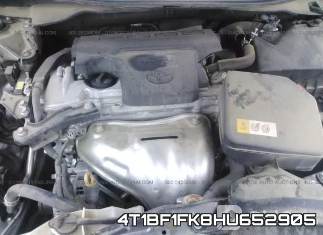 4T1BF1FK8HU652905 фото 2