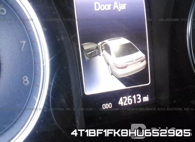 4T1BF1FK8HU652905 фото 8