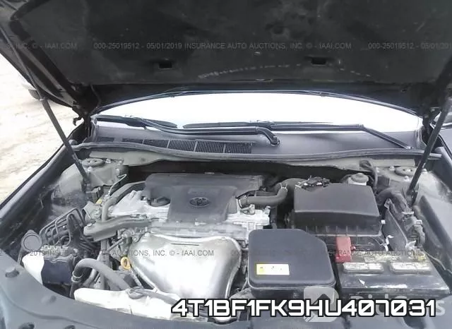 4T1BF1FK9HU407031 фото 2