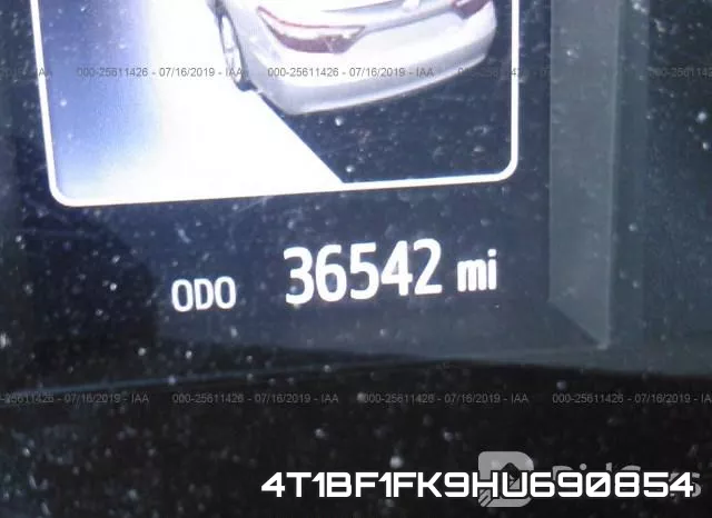 4T1BF1FK9HU690854 фото 8