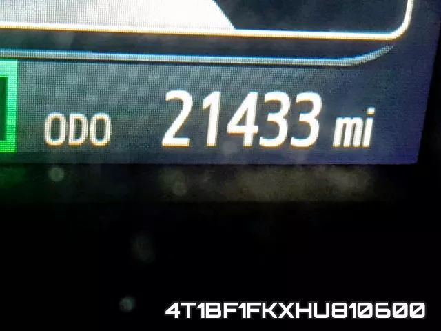 4T1BF1FKXHU810600 фото 9