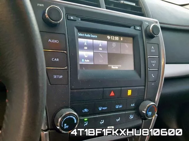 4T1BF1FKXHU810600 фото 10