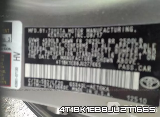 4T1BK1EB8JU277665 фото 10