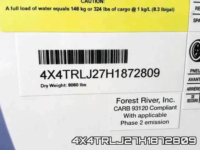4X4TRLJ27H1872809 фото 2