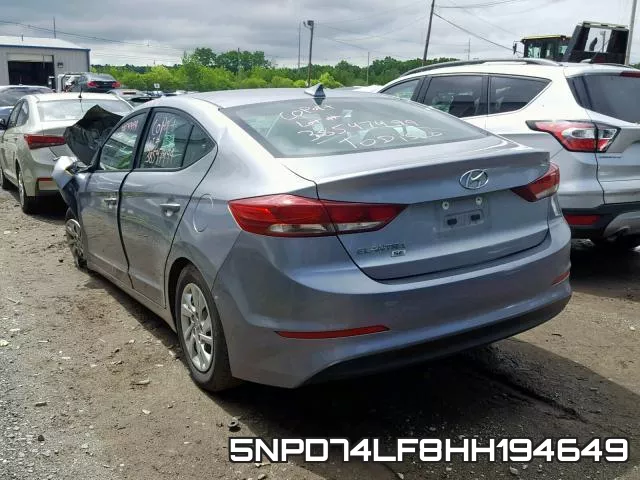 5NPD74LF8HH194649 фото 4