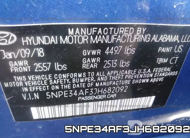 5NPE34AF3JH682092 фото 10