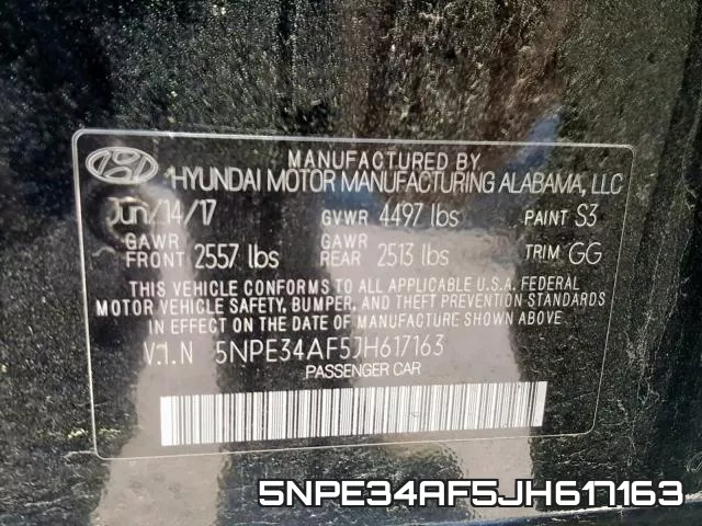 5NPE34AF5JH617163 фото 2