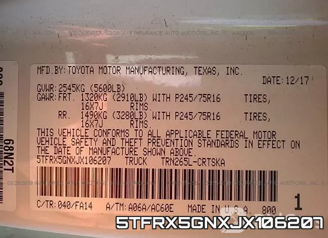 5TFRX5GNXJX106207 фото 10