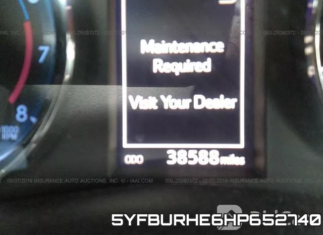 5YFBURHE6HP652740 фото 8