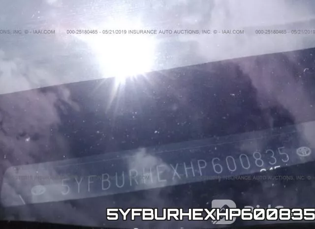 5YFBURHEXHP600835 фото 10