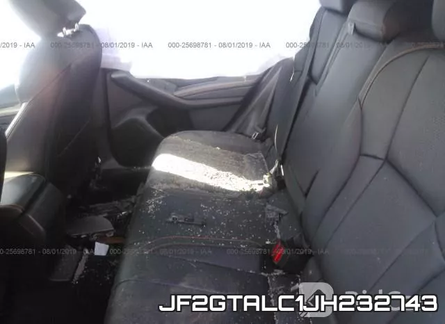 JF2GTALC1JH232743 фото 9