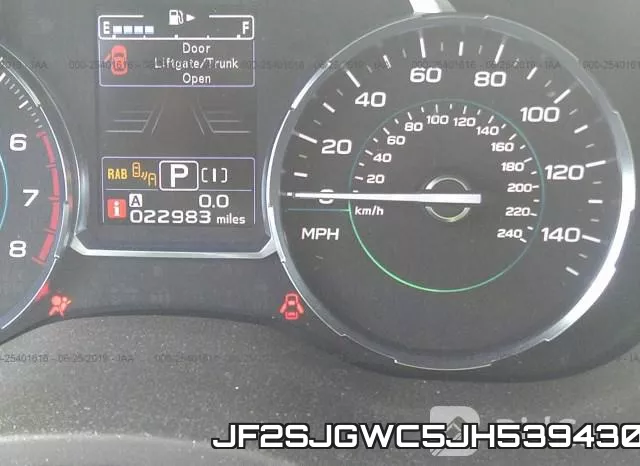 JF2SJGWC5JH539430 фото 8