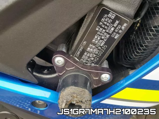JS1GR7MA7H2100235 фото 2