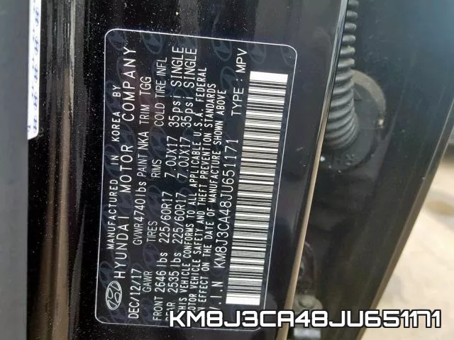 KM8J3CA48JU651171 фото 2