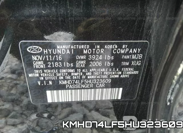 KMHD74LF5HU323609 фото 10