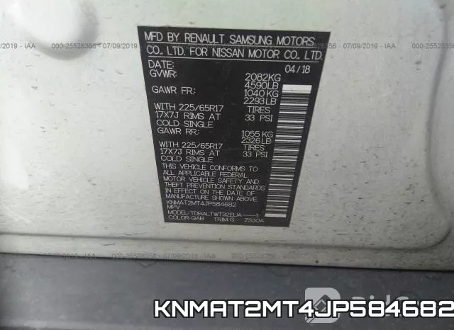 KNMAT2MT4JP584682 фото 10