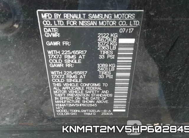 KNMAT2MV5HP602845 фото 10
