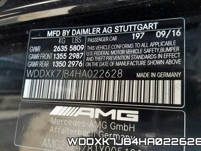 WDDXK7JB4HA022628 фото 2