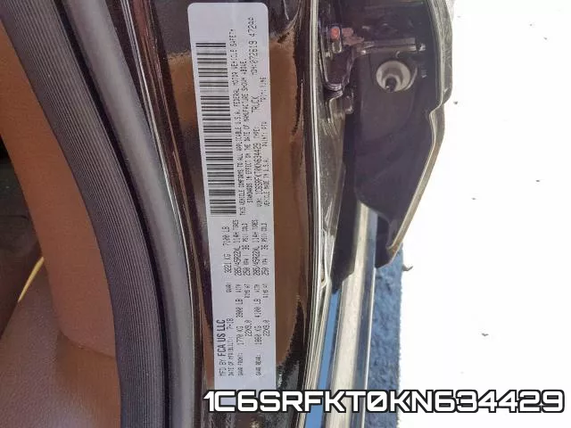 1C6SRFKT0KN634429 фото 2