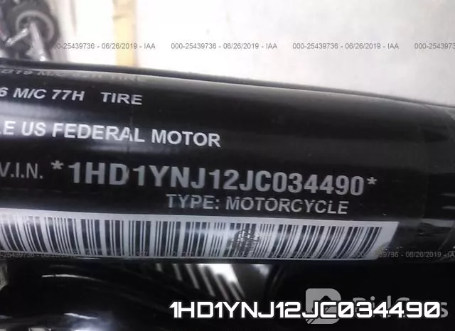 1HD1YNJ12JC034490 фото 2