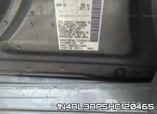 1N4AL3AP5HC120465 фото 10