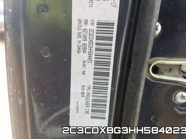 2C3CDXBG3HH584023 фото 2