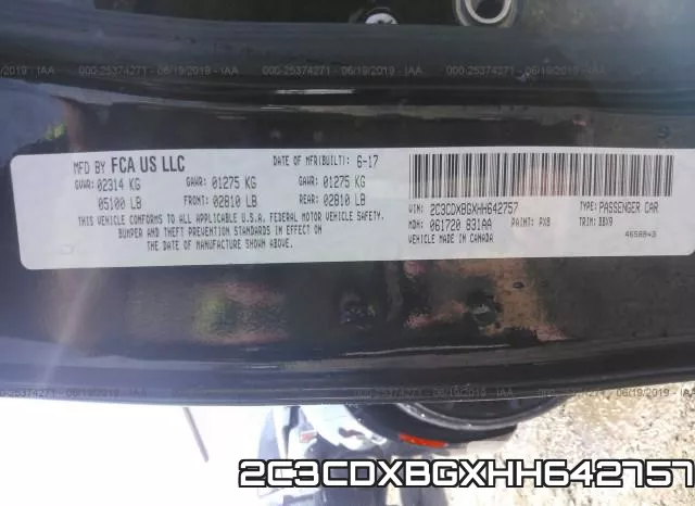 2C3CDXBGXHH642757 фото 10