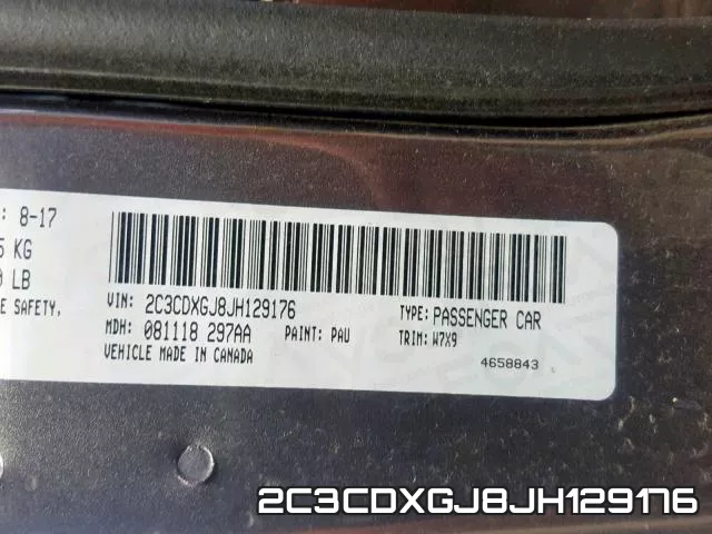 2C3CDXGJ8JH129176 фото 2