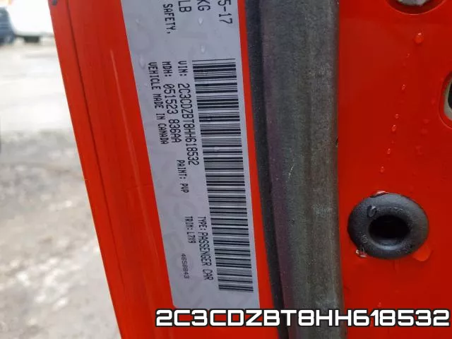 2C3CDZBT8HH618532 фото 2
