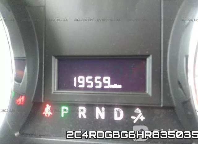 2C4RDGBG6HR835035 фото 8