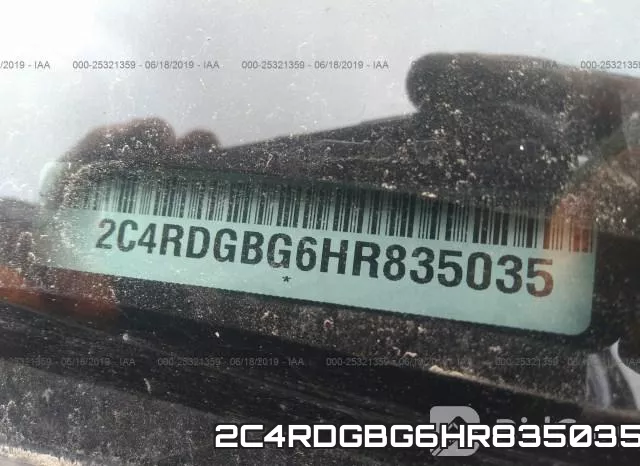 2C4RDGBG6HR835035 фото 10