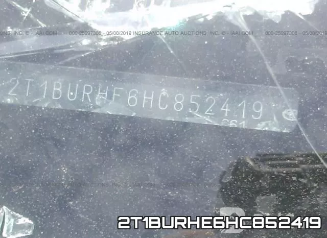 2T1BURHE6HC852419 фото 10