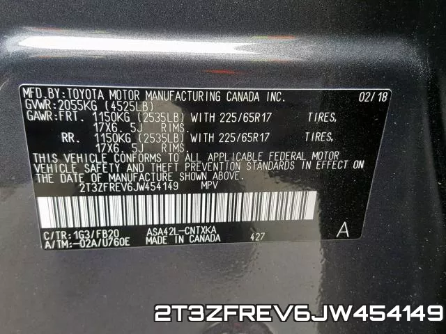 2T3ZFREV6JW454149 фото 2