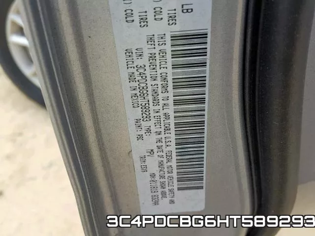 3C4PDCBG6HT589293 фото 2