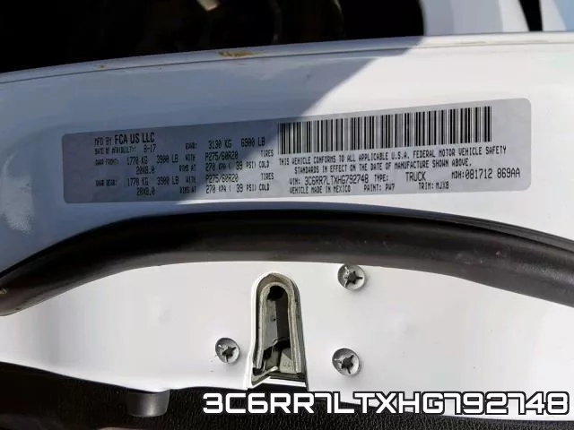 3C6RR7LTXHG792748 фото 2