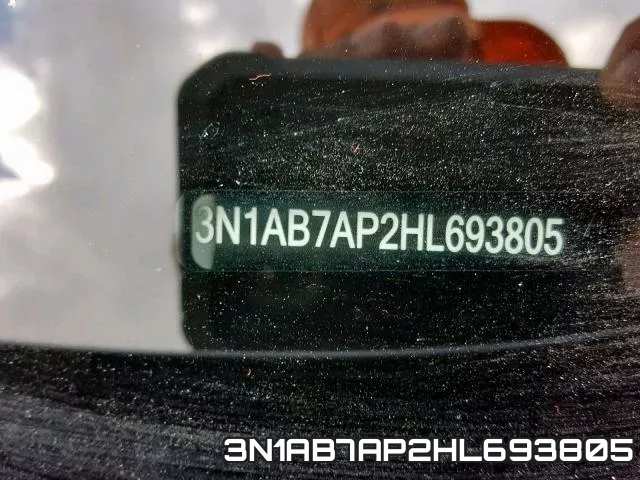 3N1AB7AP2HL693805 фото 2