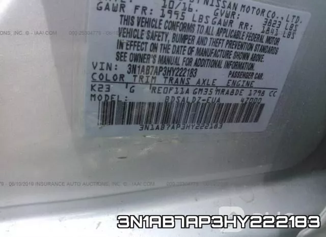 3N1AB7AP3HY222183 фото 10