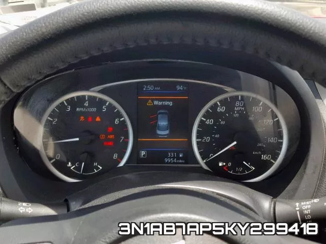 3N1AB7AP5KY299418 фото 9
