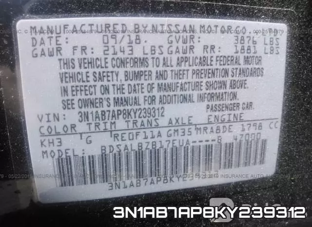 3N1AB7AP8KY239312 фото 10