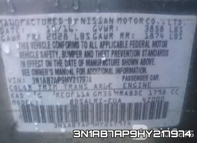 3N1AB7AP9HY217974 фото 10