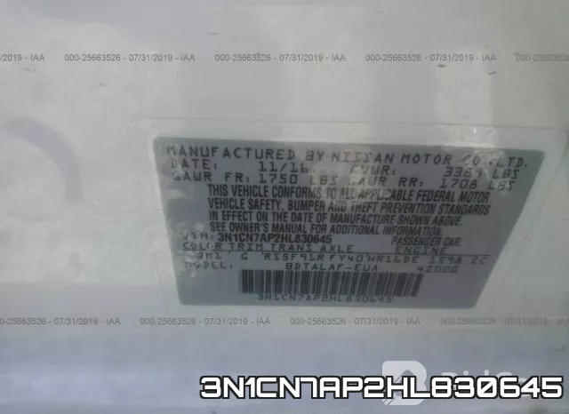 3N1CN7AP2HL830645 фото 10