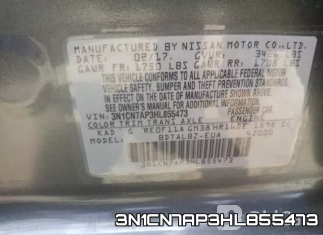 3N1CN7AP3HL855473 фото 10