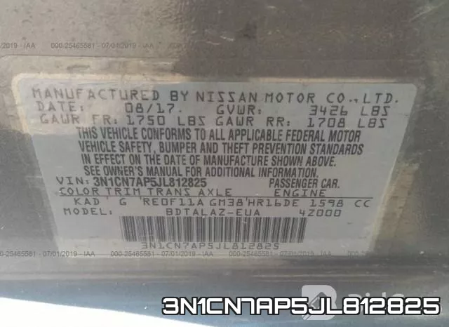 3N1CN7AP5JL812825 фото 10