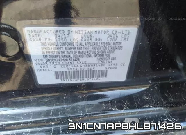 3N1CN7AP8HL871426 фото 10