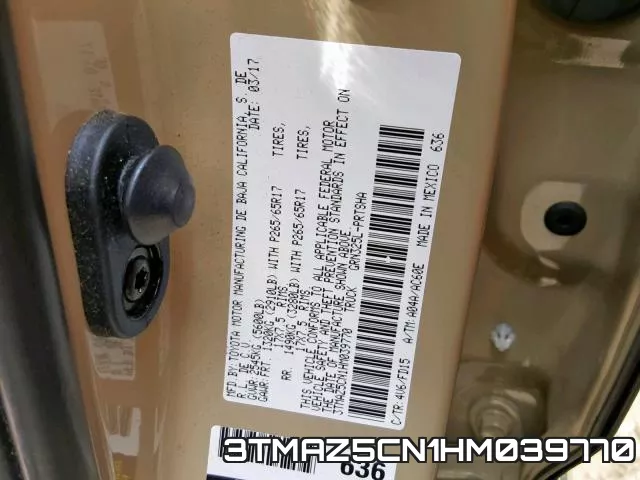 3TMAZ5CN1HM039770 фото 2