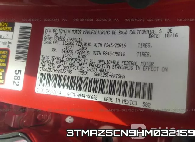 3TMAZ5CN9HM032159 фото 10